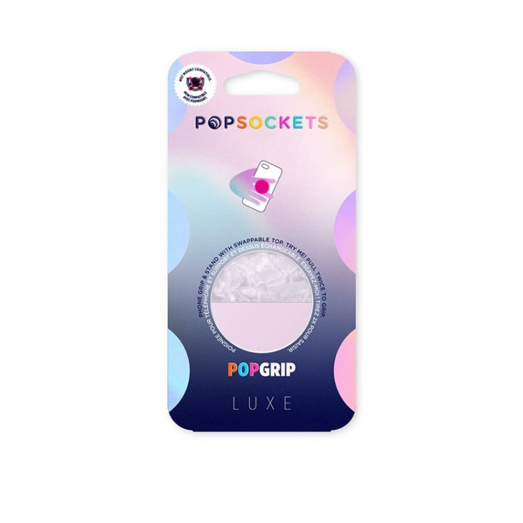 PopSockets PopGrip LUXE Glam Inlay Acetate Lilac