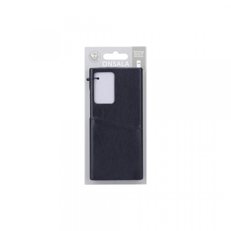 Onsala Mobilcover med Kortrum Samsung Note 20 5G Ultra Sort