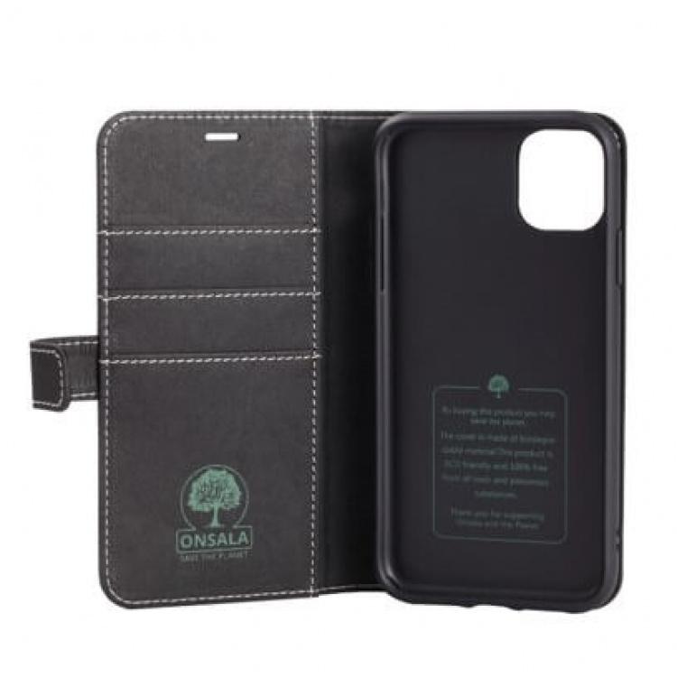 Onsala ECO Wallet iPhone 12 Pro Max Sort