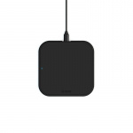 Zens Essential Single Lader Qi 10W Sort 5mm Slim (Apple + Samsung QC)