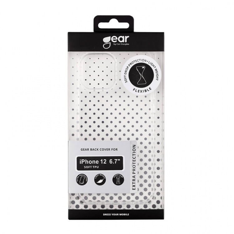 Gear Mobilcover TPU Transparent - iPhone 12 Pro Max