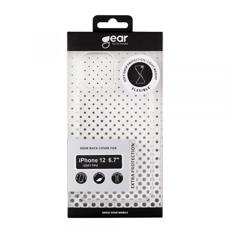 Gear Mobilcover TPU Transparent - iPhone 12 Pro Max