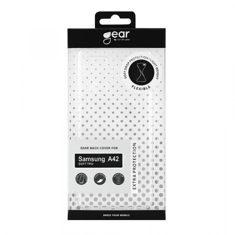 Gear Mobilcover TPU Transparent - Samsung A42