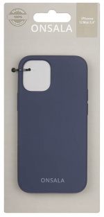 Onsala Mobilcover Silikone Cobalt Blue - iPhone 12 Mini