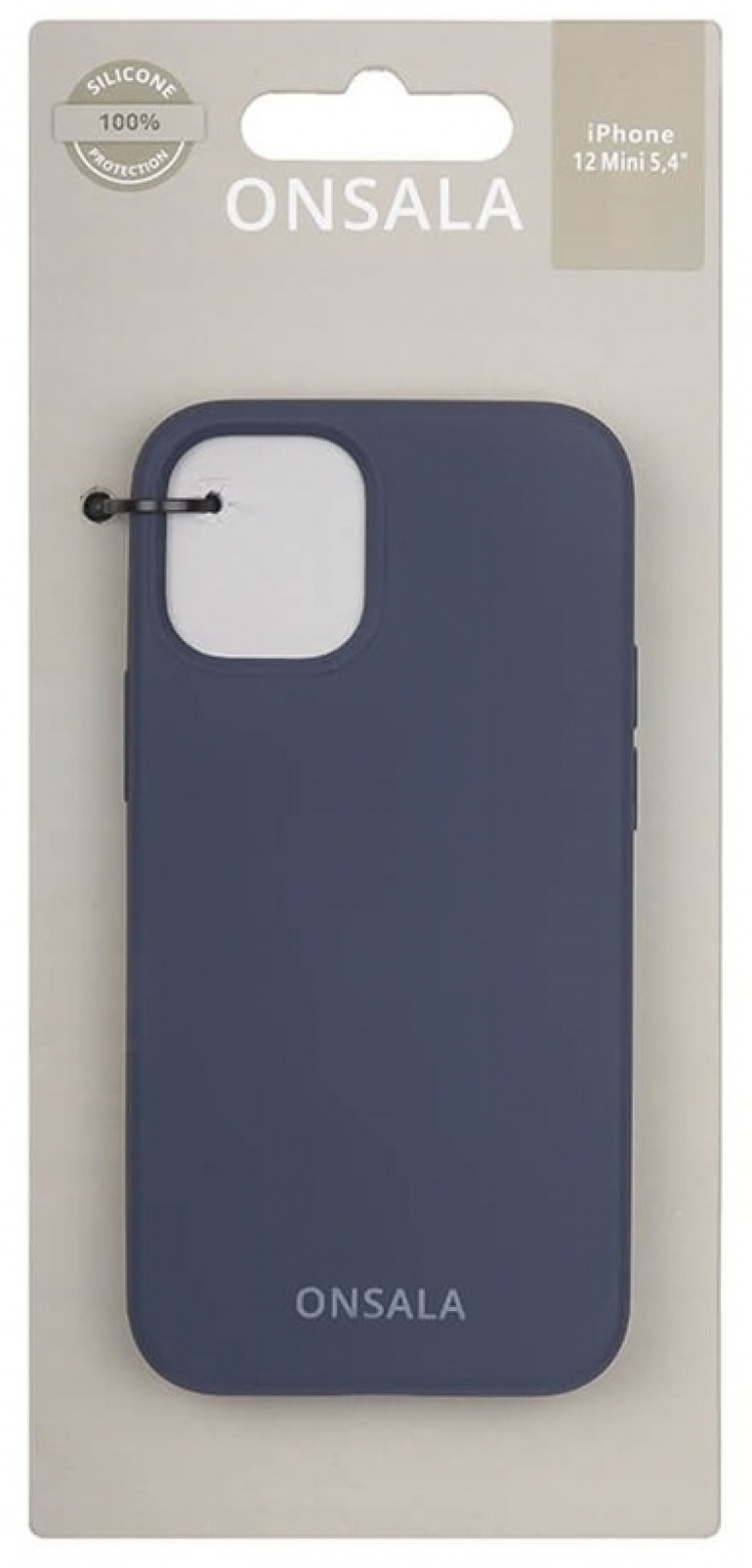 Onsala Mobilcover Silikone Cobalt Blue - iPhone 12 Mini