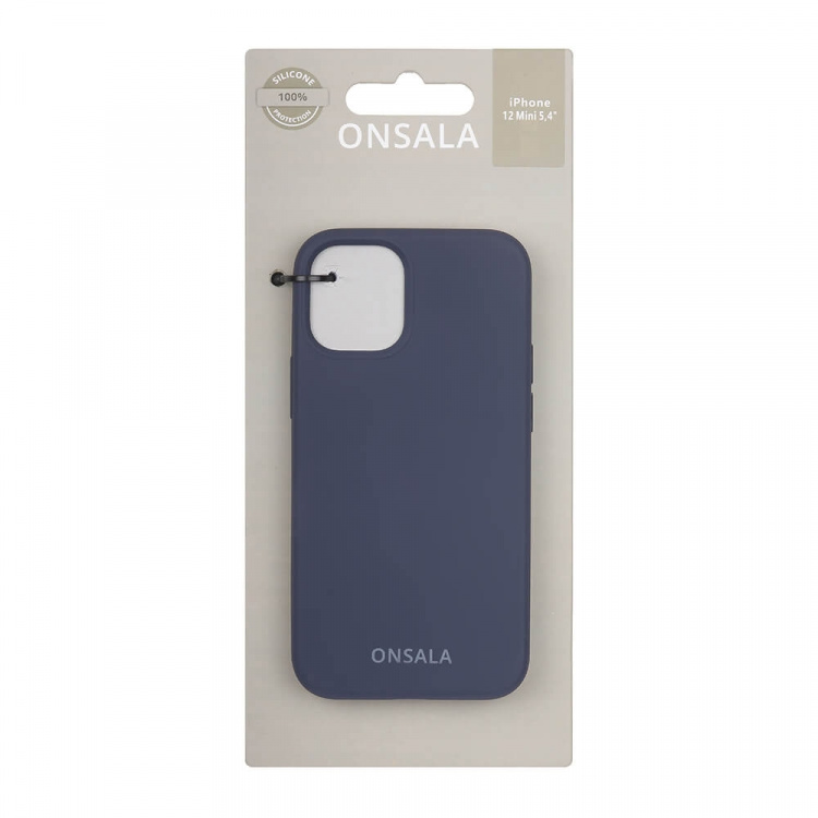Onsala Mobilcover Silikone Cobalt Blue - iPhone 12 Mini