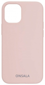 Onsala Mobilcover Silikone Sand Pink - iPhone 12 Mini