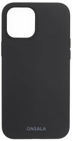 Onsala Mobilcover Silikone Black - iPhone 12 / 12 Pro