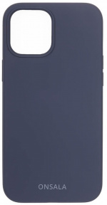 Onsala Mobilcover Silikone Cobalt Blue - iPhone 12 / 12 Pro