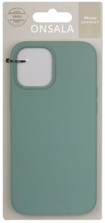 Onsala Mobilcover Silikone Pine Green - iPhone 12/12 Pro
