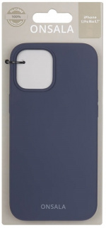 Onsala Mobilcover Silikone Cobalt Blue - iPhone 12 Pro Max