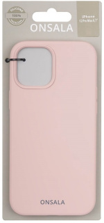 Onsala Mobilcover Silikone Sand Pink - iPhone 12 Pro Max