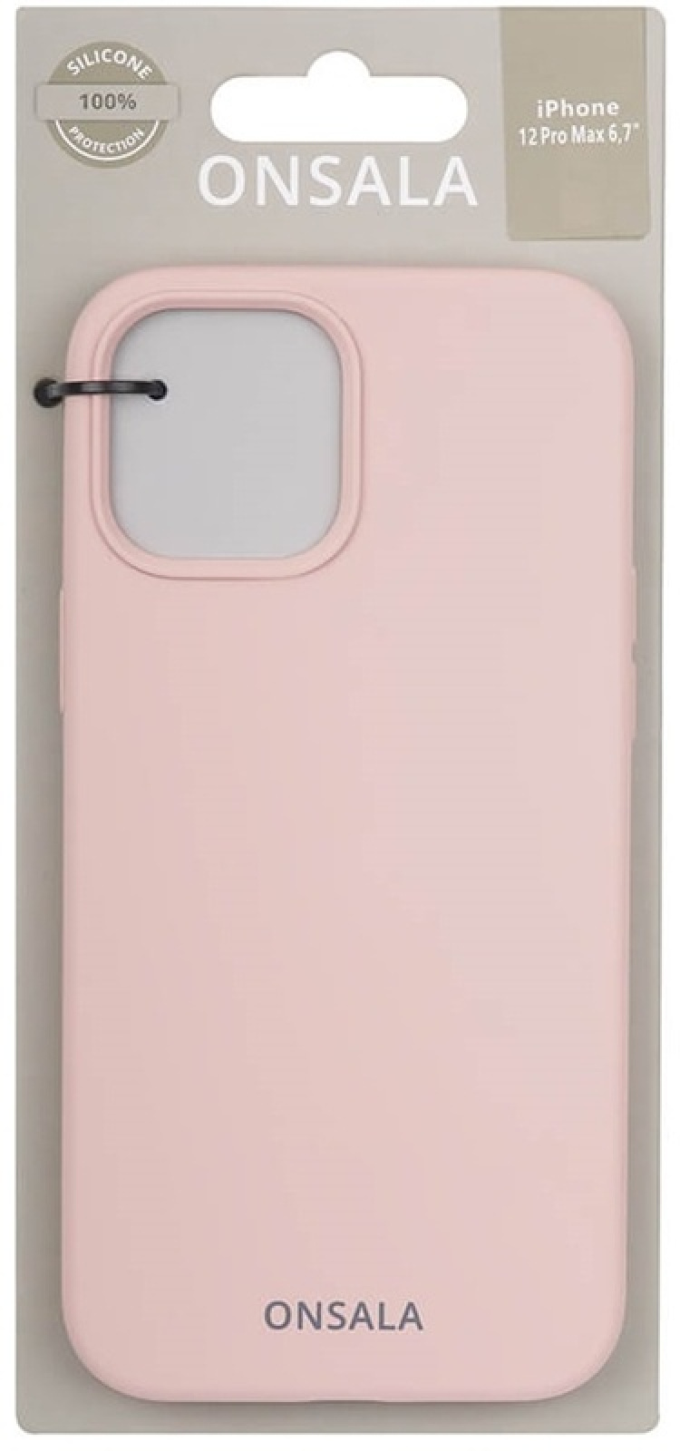 Onsala Mobilcover Silikone Sand Pink - iPhone 12 Pro Max