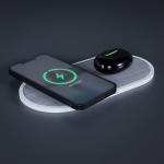 Gear Trådløs Dobbelt Lader 2x10W