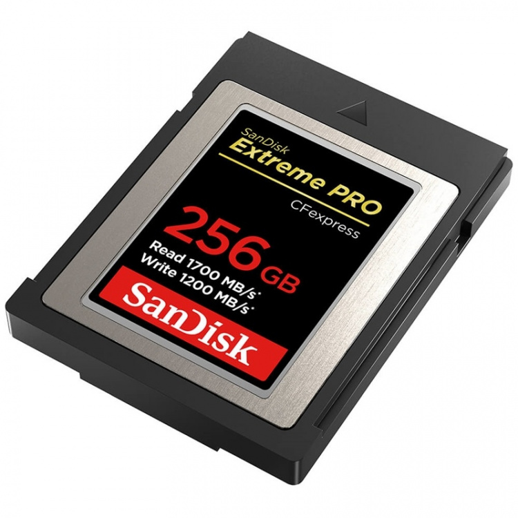 SanDisk Cfexpress Extreme PRO 256GB 1700MB/s 1200MB/s