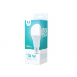 LED-lampe E27, A65, 18W, 230V, 3000K, varm hvid