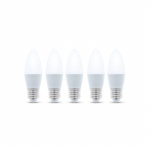 LED-lampe E27, 3W, 230V, 4500K 5-pak, hvid neutral LED-lampe E27, 3W, 230V, 4500K 5-pak, hvid neutral