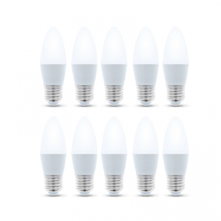 LED-lampe E27, 3W, 230V, 4500K 10-pak, hvid neutral LED-lampe E27, 3W, 230V, 4500K 10-pak, hvid neutral
