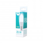 LED-lampe E27, 3W, 230V, 4500K, Hvid neutral