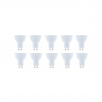 LED-lampe GU10, 3W, 230V, 6000K, 10-pak, Kølig hvid