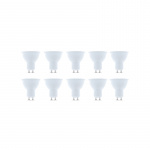 LED-lampe GU10, 7W, 230V, 3000K, 10-pak, Varm hvid LED-lampe GU10, 7W, 230V, 3000K, 10-pak, Varm hvid