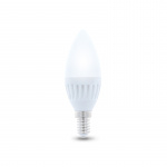 LED-lampe E14, C37, 10W, 230V, 3000K, keramik, varm hvid LED-lampe E14, C37, 10W, 230V, 3000K, keramik, varm hvid
