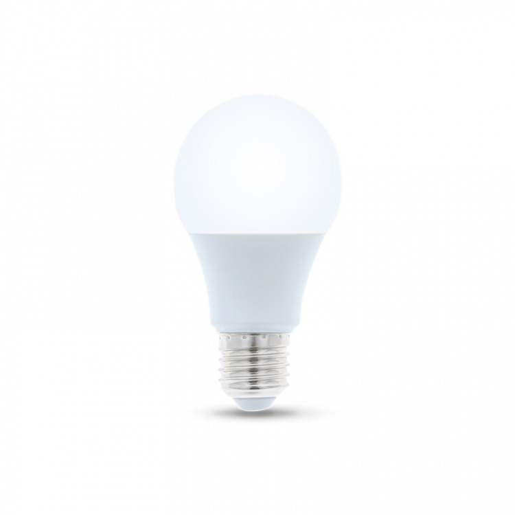 LED-lampe E27, A60, 8W, 3000K, varm hvid