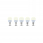 LED-lampe E27, G45, 10W, 230V, 3000K, keramisk 5-pak, varm hvid LED-lampe E27, G45, 10W, 230V, 3000K, keramisk 5-pak, varm hvid