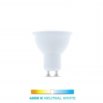 LED-Pære GU10, 1W, 230V, 4500K, Neutral Hvid LED-Pære GU10, 1W, 230V, 4500K, Neutral Hvid