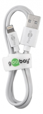 Goobay Apple Lightning charger set 1 A, white, 1 m,