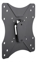 DELTACO OFFICE Compact Slim fast vægbeslag, 23-42 tommer, 25 kg, sort