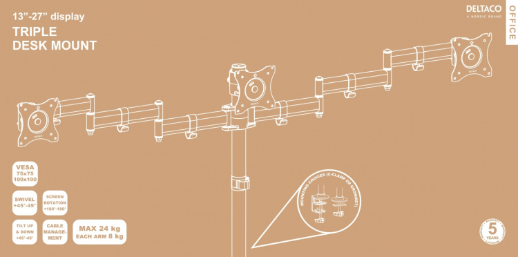 DELTACO Office, desk, 13