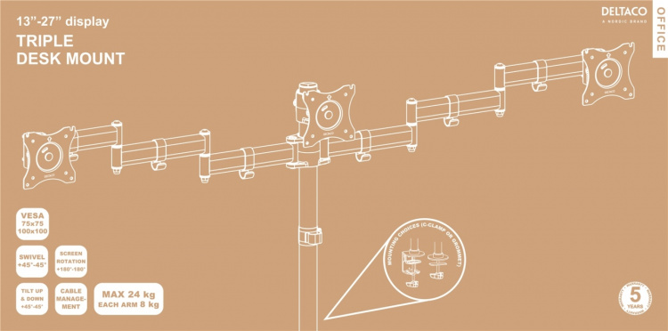 DELTACO Office, desk, 13