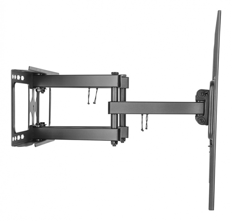 DELTACO, fuldt bevægeligt 3-vejs vægbeslag m/tilt, 37