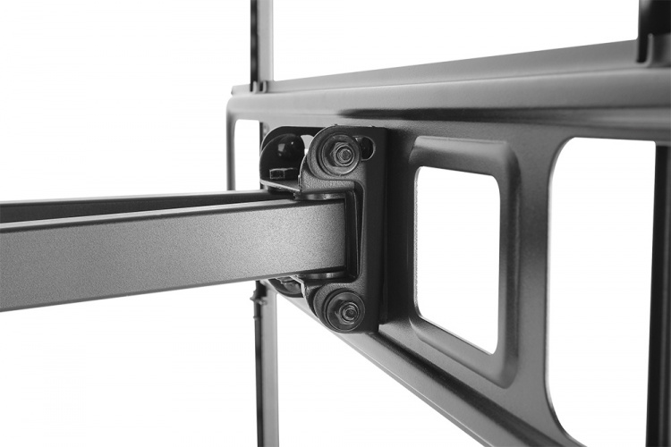 DELTACO, fuldt bevægeligt 3-vejs vægbeslag m/tilt, 37