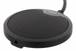 DELTACO Office konferencemikrofon med USB & 3,5mm lydport, VoIP, sort