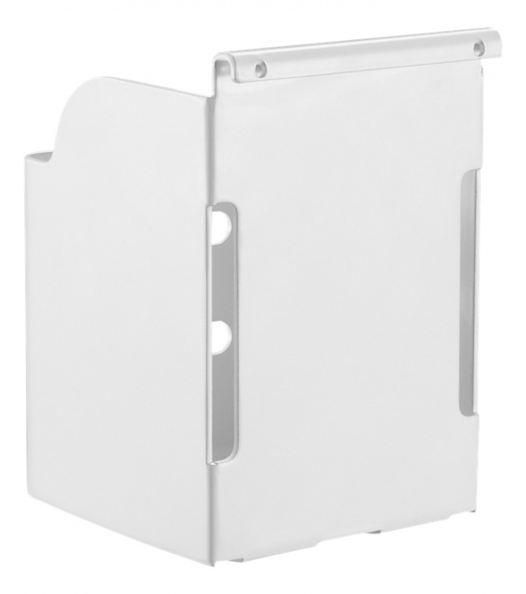 DELTACO OFFICE penneholder til rillepanel DELO-0151, hvid