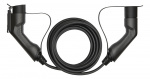DELTACO EV-kabel type 2 - type 1, 1 fase, 16A, 3,6 kW, 5m, sort DELTACO EV-kabel type 2 - type 1, 1 fase, 16A, 3,6 kW, 5m, sort