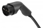 DELTACO EV-kabel type 2 - type 2, 3 fase, 32 A, 22 kW, 3m, sort DELTACO EV-kabel type 2 - type 2, 3 fase, 32 A, 22 kW, 3m, sort