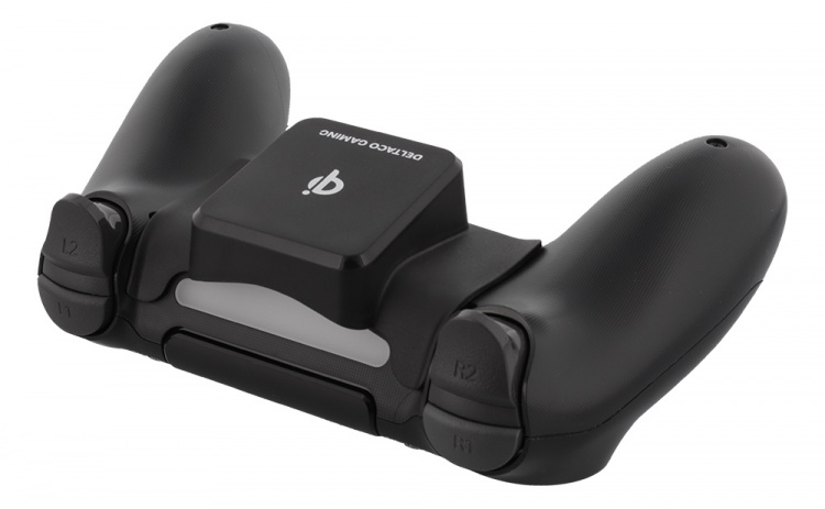 DELTACO GAMING trådlös Qi-receiver till PS4 handkontroll, svart DELTACO GAMING trådlös Qi-receiver till PS4 handkontroll, svart