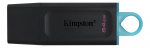 Kingston 64GB USB3.2 Gen 1 DataTraveler Exodia (sort + blågrøn)