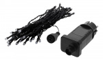 Lyskæde, 5 m, 40 LED, transformator, udendørs, varm hvid