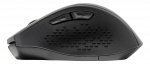 DELTACO silent wireless mouse, bluetooth, 1x AA, 800-1600 DPI, dark gr