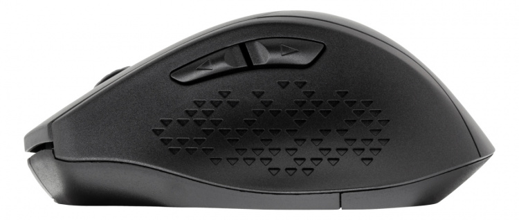 DELTACO silent wireless mouse, bluetooth, 1x AA, 800-1600 DPI, dark gr