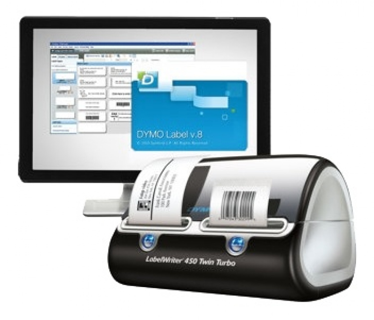 DYMO LabelWriter 450 Twin Turbo, etikettskrivare DYMO LabelWriter 450 Twin Turbo, etikettskrivare