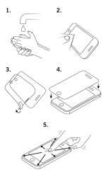 DELTACO screen protector Samsung Galaxy A21s 2.5D full coverage