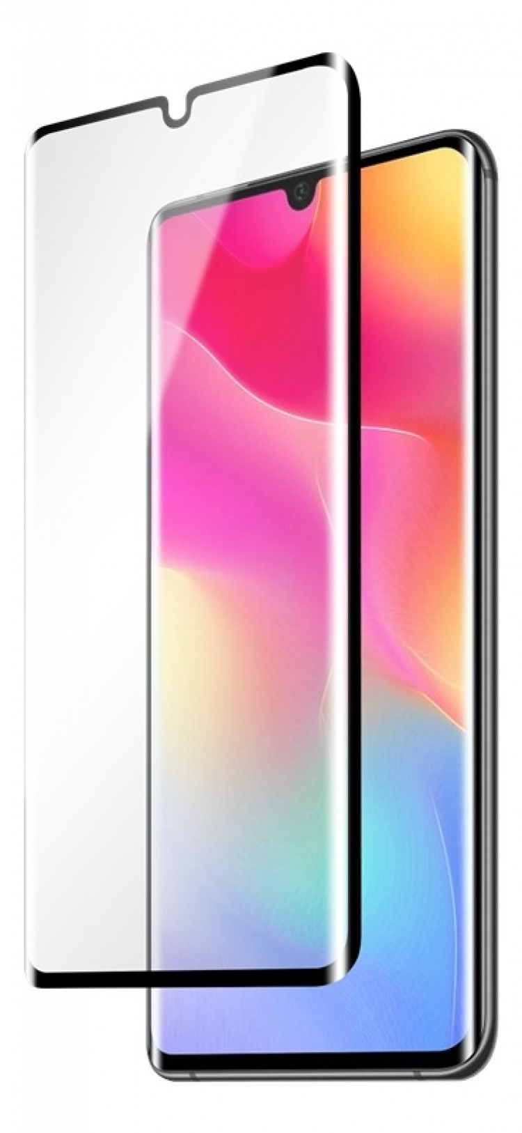 DELTACO screen protector Xiaomi Mi Note 10 Lite 3D curved glass DELTACO screen protector Xiaomi Mi Note 10 Lite 3D curved glass