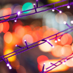 WiFi light chain, 15m, 120 led, adapter,IP44,WW