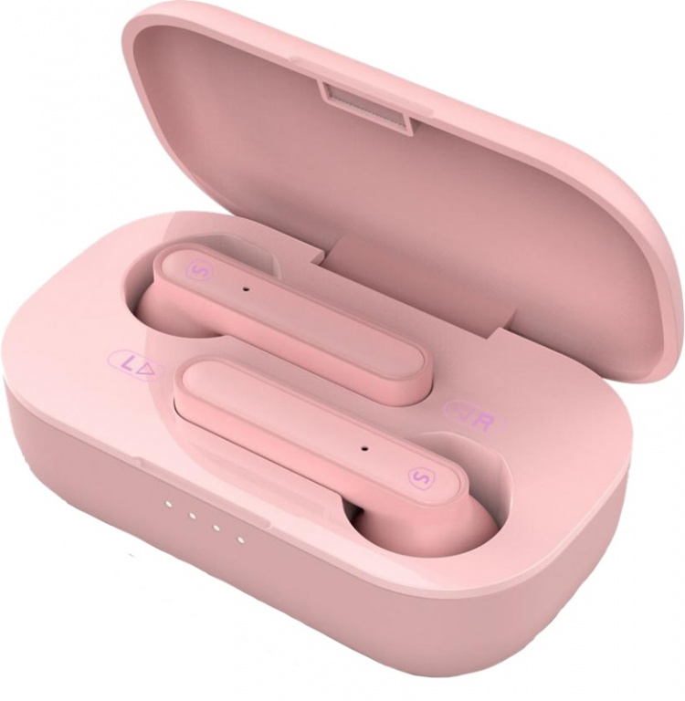 SiGN Freedom tårdløse in-ear buds, pink