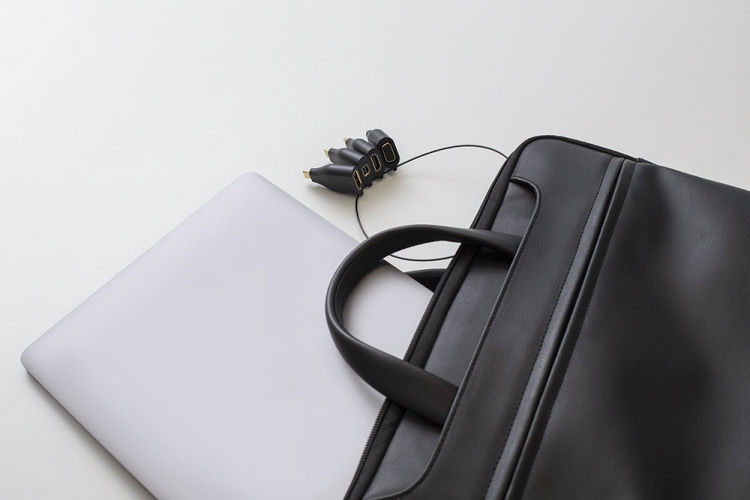 DELTACO Office, USB-C ADAPTER RING, mDP, DP, VGA, HDMI